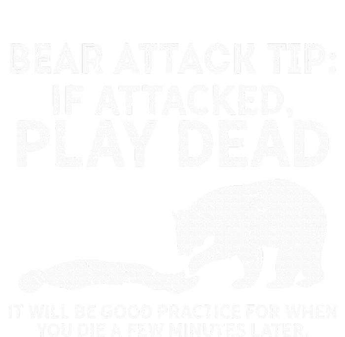 Bear Attack Tip If Attacked Play Dead Baby Bodysuit