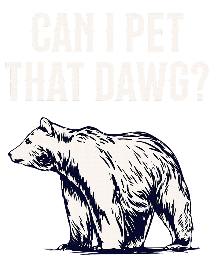 Can I Pet That Dawg Bear Meme Southern Accent Impact Tech Backpack