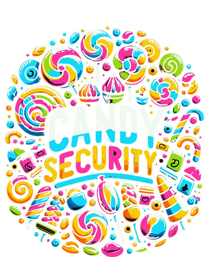 Candy Security Funny Candy Land Costume Candyland Party 7-Panel Snapback Hat