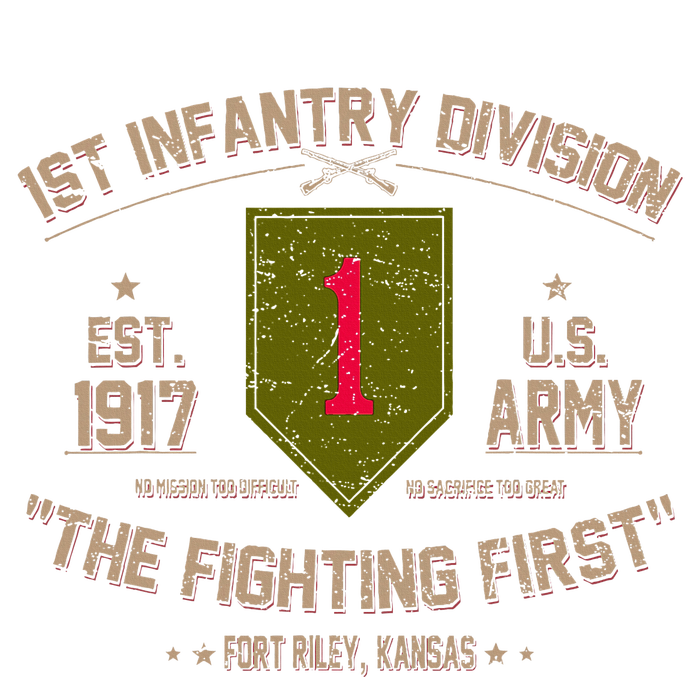 1st Infantry Division Veteran The Fighting First Women's Flannel Pajama Set