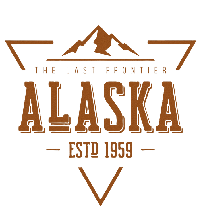 Vintage Denali Mountain Alaska The Last Frontier T-Shirt