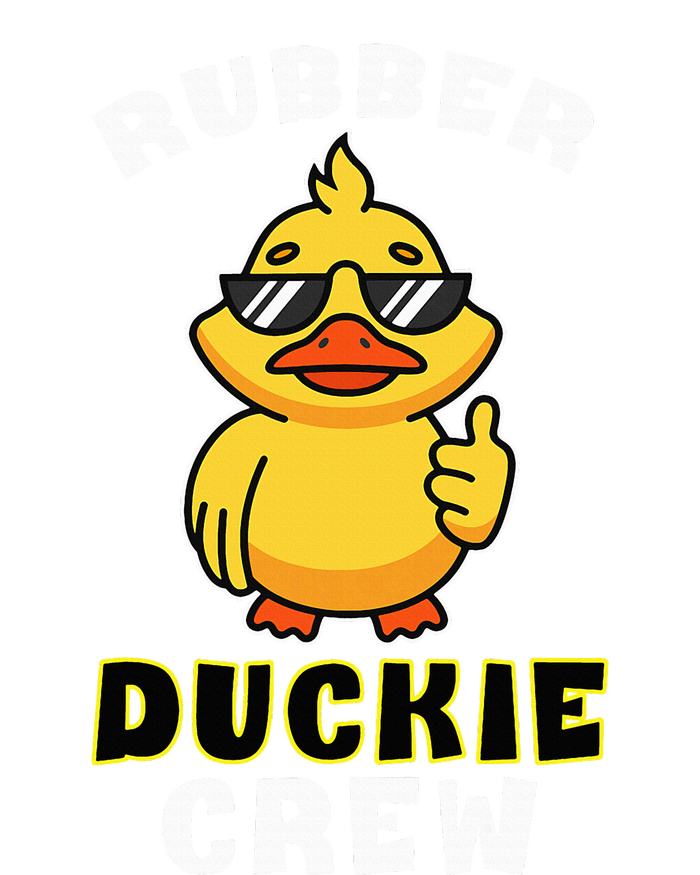 Rubber Duckie Crew Funny Yellow Duck Duckling Toy Cute T-Shirt