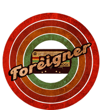 Vintage Foreigner Retro Cassette 90s Rock Music T-Shirt