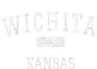 Wichita Kansas Ks Vintage Hooded Wearable Blanket