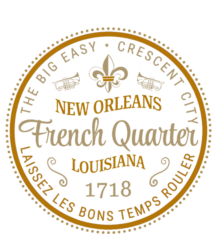 New Orleans French Quarter Laissez Les Bons Temps Roulier Tall Hoodie