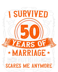 50th Wedding Anniversary 50 Years Married Husband & Wife Kids Long Sleeve Shirt