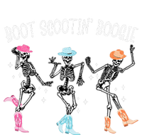 Boot Scootin Boogie Retro Western Skeleton Dancing Cowboys Tie-Dye Long Sleeve Shirt