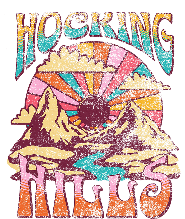 Hocking Hills Ohio Nature Hiking Mountains Outdoors Vintage T-Shirt