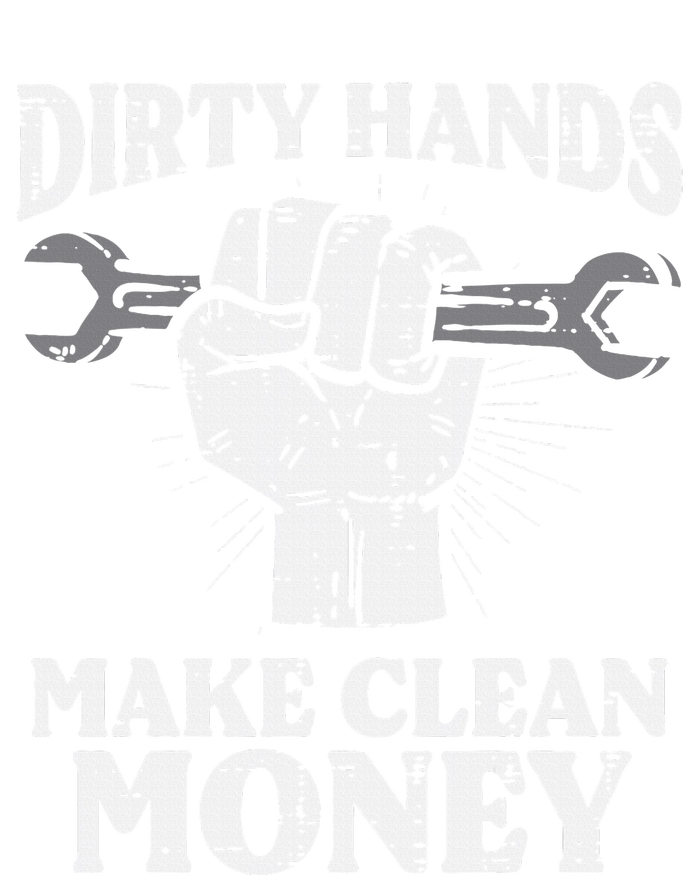 Dirty Hands Make Car Auto Garage Mechanic Cooling Performance Crew T-Shirt