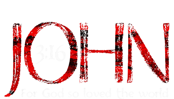 For God So Loved The World John 316 High Crown Mesh Back Trucker Hat