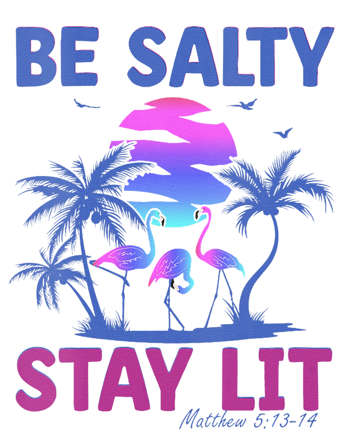 Summer Beach Vacation Be Salty Stay Lit Matthew 51314 Sweatshirt Cinch Pack Bag