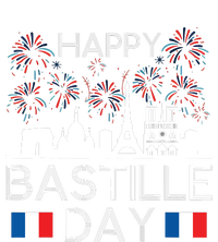 Happy Bastille Day France Paris French Flag Fireworks T-Shirt