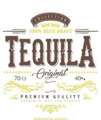 Mexican Tequila Cinco De Mayo Vintage Distressed Labell T-Shirt