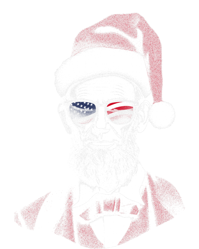 Hipster Santa Abraham Lincoln T-Shirt