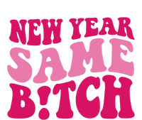 New Year Same Bitch Pink Funny Full-Length Apron With Pockets