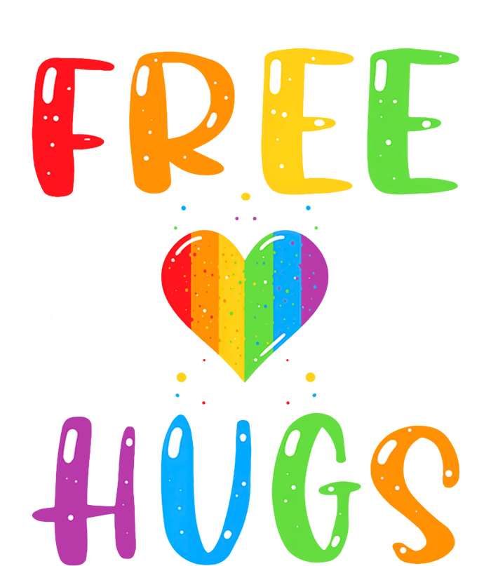 Rainbow Heart Free Mom Hugs Lgbt Pride Daily Commute Backpack