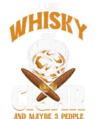 I Like Whisky And Cigars Cigars Smoker Alcohol Drinker Cooling Performance Crew T-Shirt