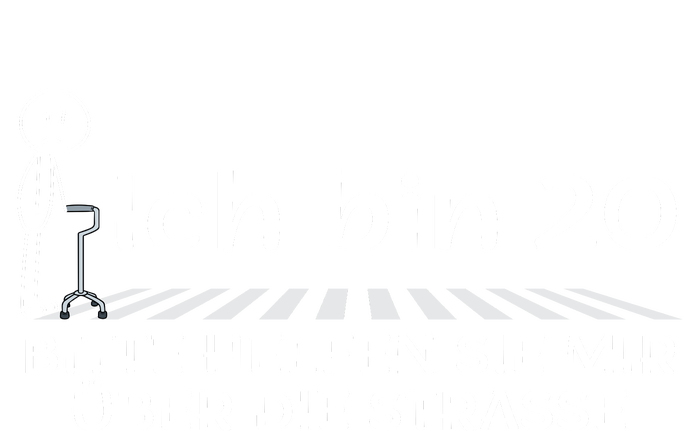 Ich Bin 20 Bitte Helfen Sie Mir üBer Die Strasse Performance Fleece Hoodie