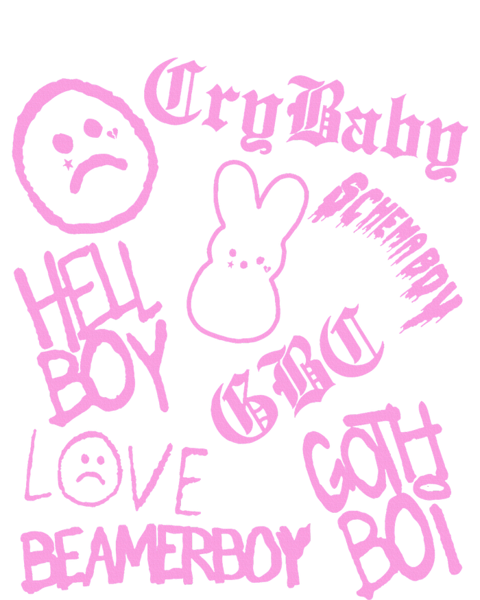 Lil Emo Rap Goth Peep Hip Hop Tattoo T-Shirt