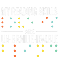 My Reading Skills Are Un Braille Ievable Blindness Braille Kids Hoodie