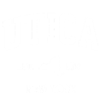 Utica New York Ny Vintage Established Athletic Women's Tri-Blend 3/4-Sleeve Raglan Shirt