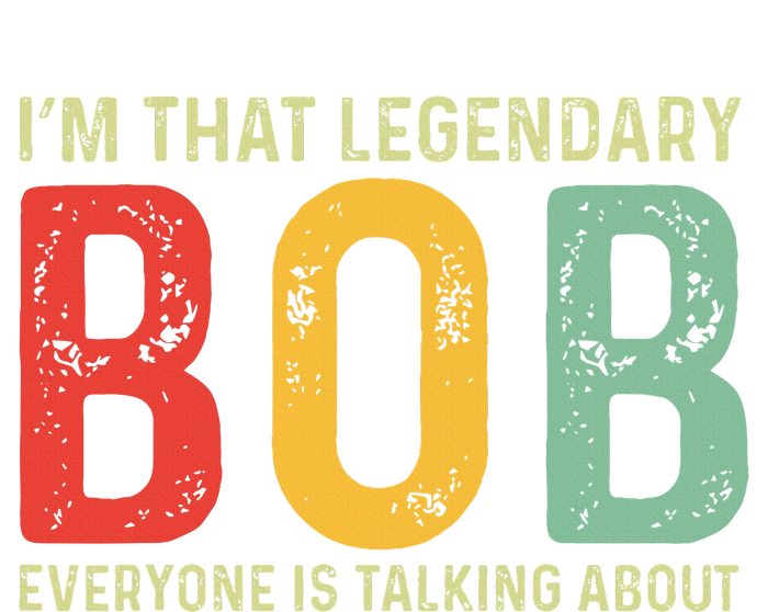 Bob Personal Name First Name Funny Bob Saying Bob Meme Cooling Performance Long Sleeve Crew