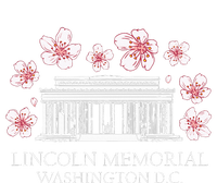 Lincoln Memorial Washington Dc Monut Cherry Blossoms Softstyle Adult Sport Polo