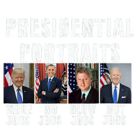 Presidential Portraits Trump More Jobs Obama No Jobs Bush Wool Snapback Cap