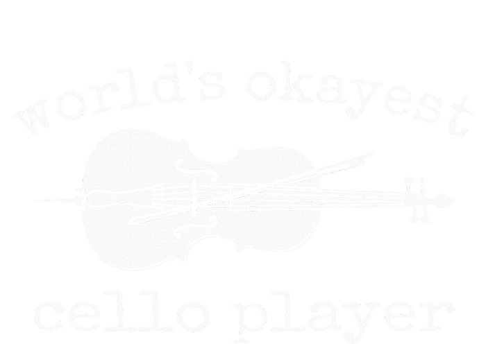 WorldS Okayest Cello Player Funny Cello Funny Cellist Kids Hoodie