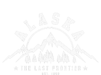 Alaska The Last Frontier Est. 1959 Mountains Nature Gift Tall T-Shirt