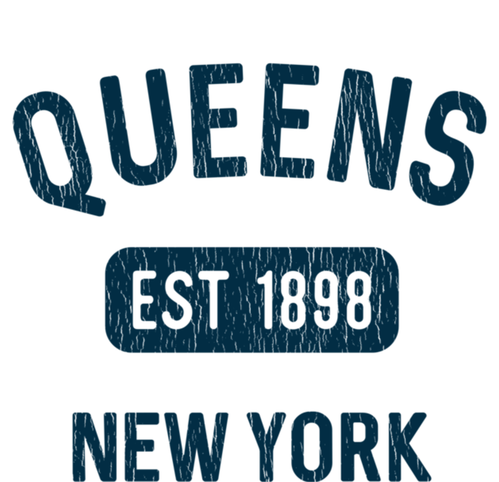 Vintage Queens Ny Nyc Gifts Souvenir Queens Est 1898 V-Neck T-Shirt