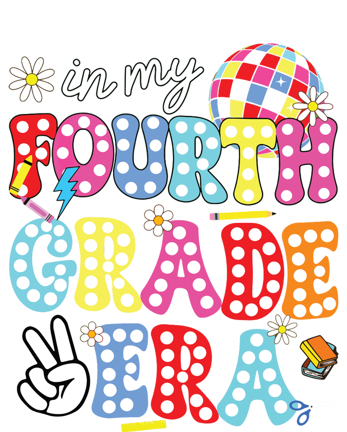 Groovy In My Fourth Grade Era First Day 4th Grade Teache T-Shirt