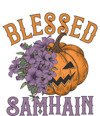 Blessed Samhain Flower Floral Halloween Pumpkin Head Wool Snapback Cap