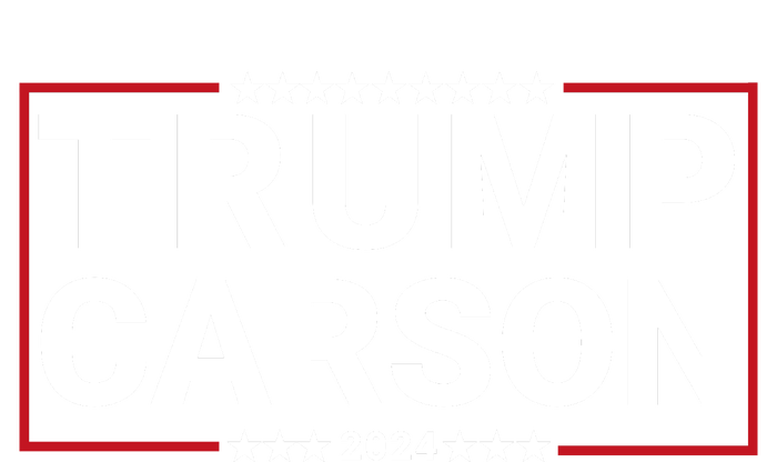 Trump Carson 2024 For President Vp Republican Election T-Shirt