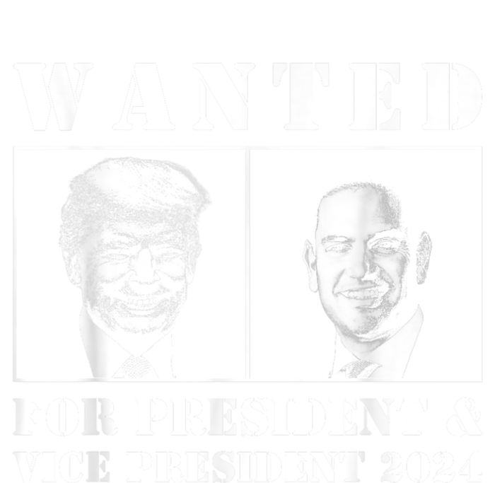 Wanted For President & Vice President 2024 Trump Rubio Maga Women's Perfect Tri Rocker Tank