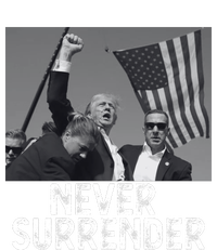 Never Surrender Trump Statement Shooting Pray For Trump T-Shirt