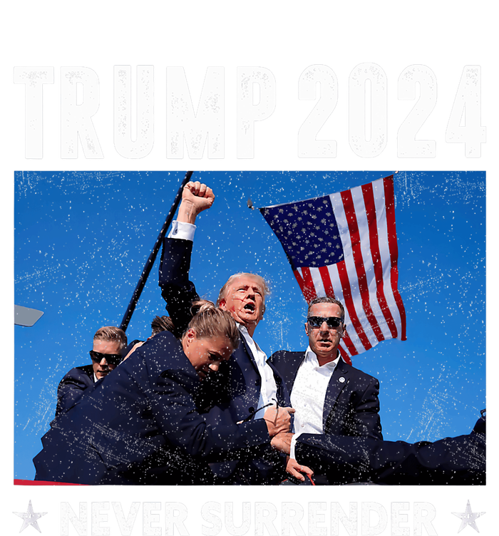 Trump 2024 Never Surrender Trump Assassinated Short Acrylic Beanie