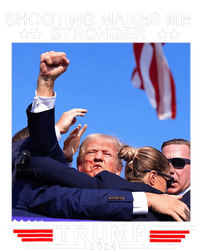 Shooting Makes Me Stronger Trump 2024 T-Shirt