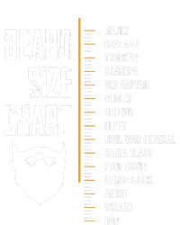 Beard Measurement Chart Beard Length Funny Growth Chart Doggie Tank