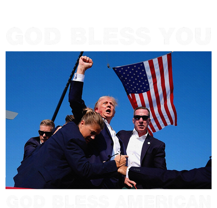 Donald Trump 2024 God Bless You God Bless America T-Shirt