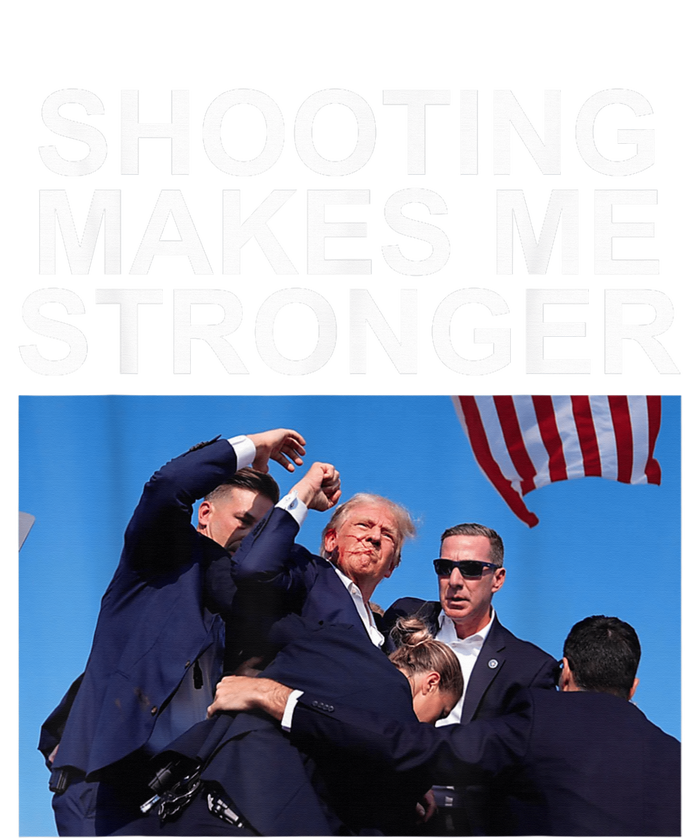 Shooting Makes Me Stronger Trump 2024 Trump 2024 Us Flag Donald Trump Election Valucap Bio-Washed Visor