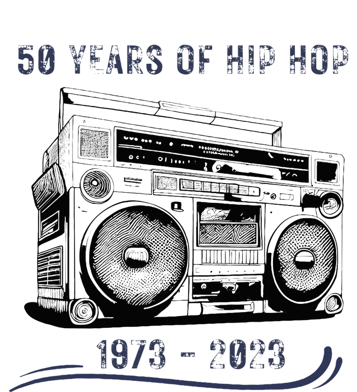 50 Years Of Hip Hop 50th Anniversary Of Rap T-Shirt