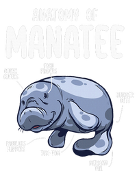 Anatomy Of Manatee Funny Sea Animal Chubby Manatee Lovers Toddler Fine Jersey T-Shirt