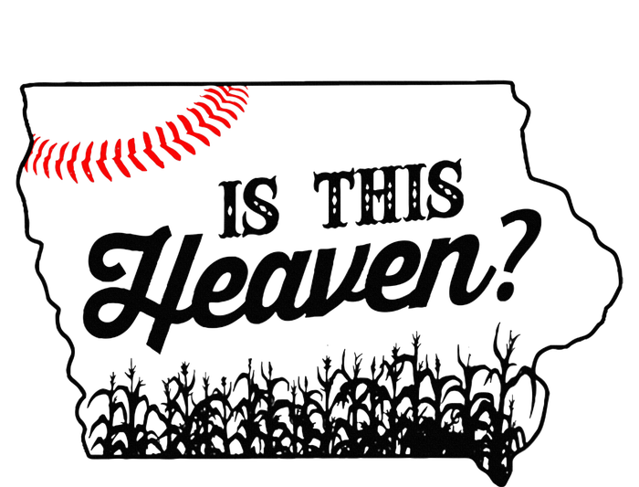 Is This Heaven Baseball Field In Iowa Crop Fleece Hoodie