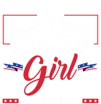 Yes IM A Trump Girl Get Over It Trump 2024 Election T-Shirt