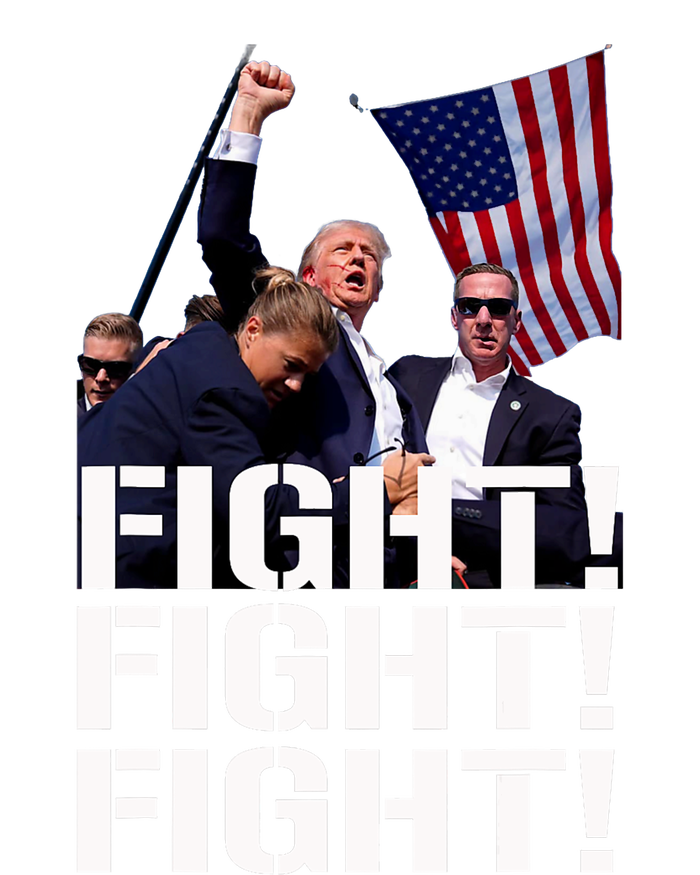 Trump Fight Fight Fight Trump Defiant Trump Shot Fist Pump Tall T-Shirt