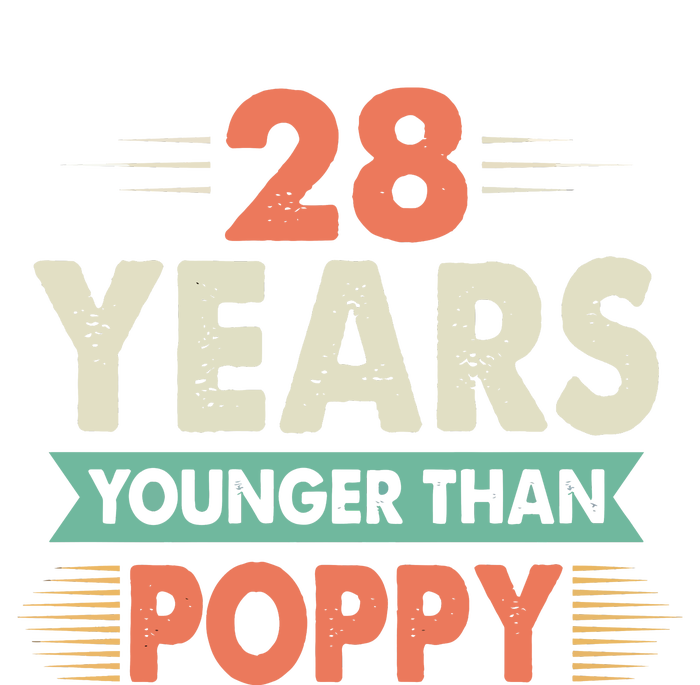 28 Years Younger Than Poppy Ladies Long Sleeve Shirt