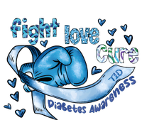 Fight Love Cure Diabetes Awareness Coffee Mug