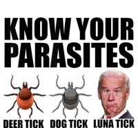 Know Your Parasites Anti Biden Funny Joe Biden Parody T-Shirt