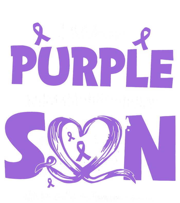 In Memory Of My Son Overdose Awareness Kids Long Sleeve Shirt